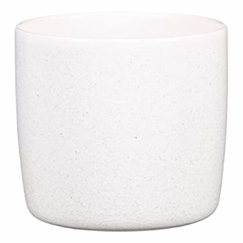 Scheurich Solido Keramische Bloempot, Wit, Diameter: 28 cm, Hoogte: 25,3 cm
