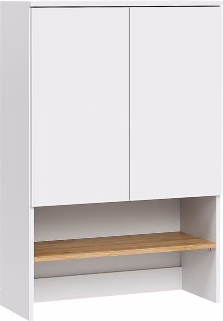 Vicco Viktor Wasmachinekast Wit, Breedte: 68 cm, Hoogte: 100.4 cm