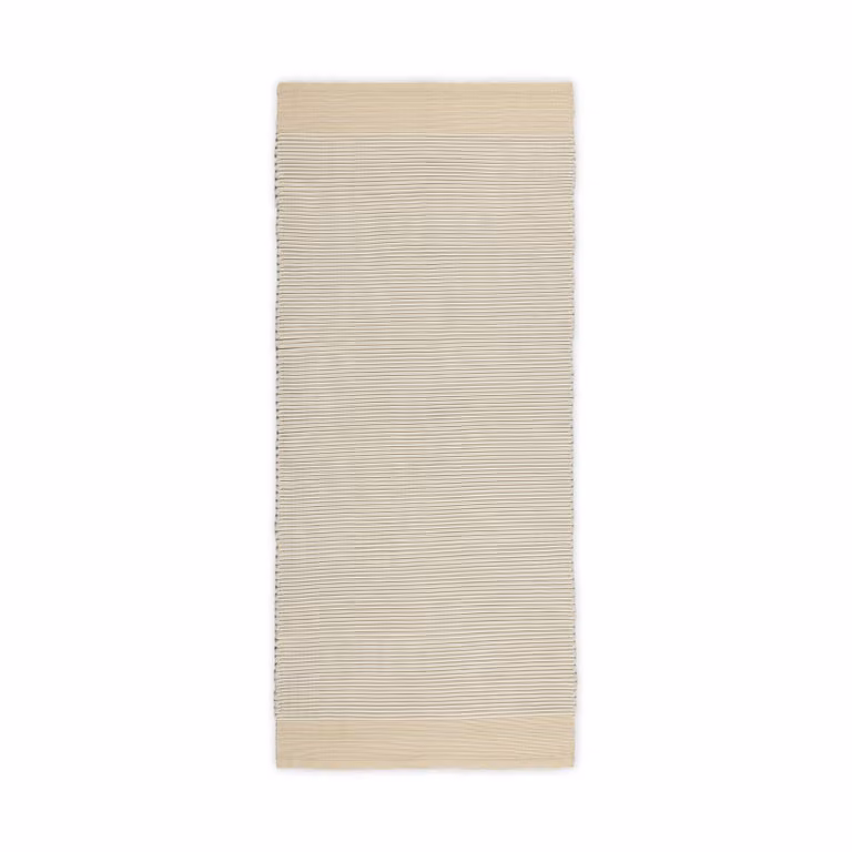Northern Spool gangtapijt Grijs-geel B/D: 80 x 200 cm