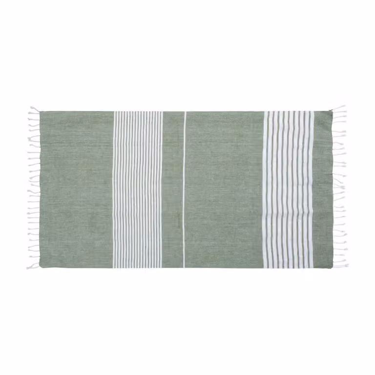 Sagaform Ella Hamam badlaken Groen 145 x 250 cm