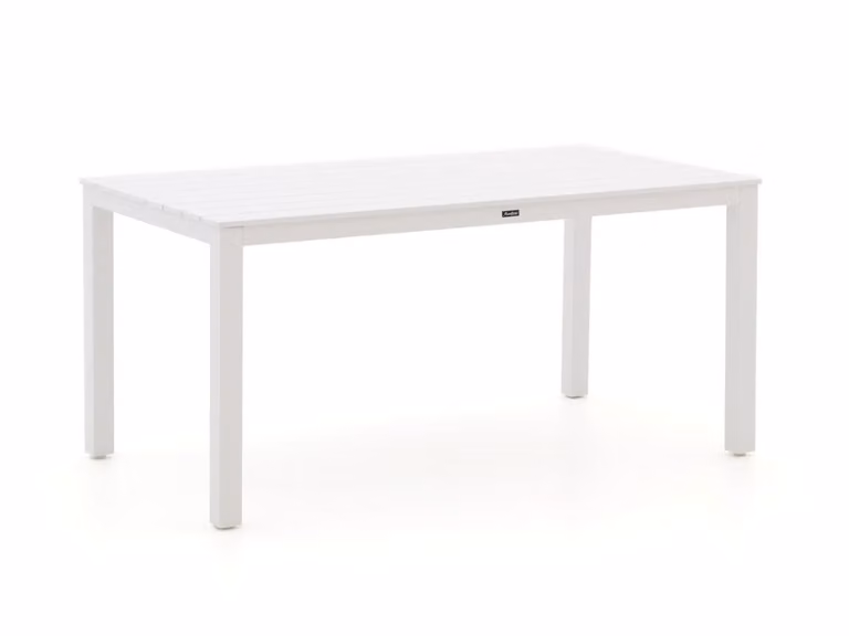 Manifesto Furniture Tuineettafel Manifesto - Rechthoekig - Wit Aluminium