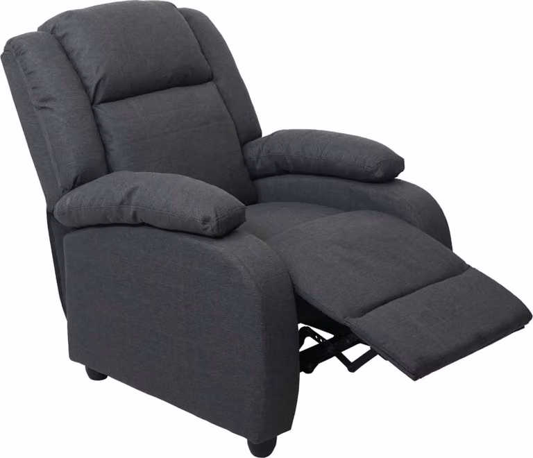 Mendler Tv-fauteuil Lincoln, donkergrijs