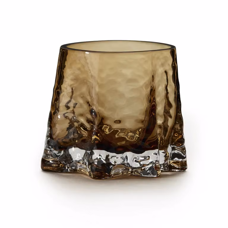 Cooee Design Gry waxinelichtjeshouder Cognac Ø8 cm