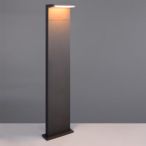 Moderne LED tuinpadverlichting Ravi Trio - Antraciet/Zwart - Hoogte: 100 cm