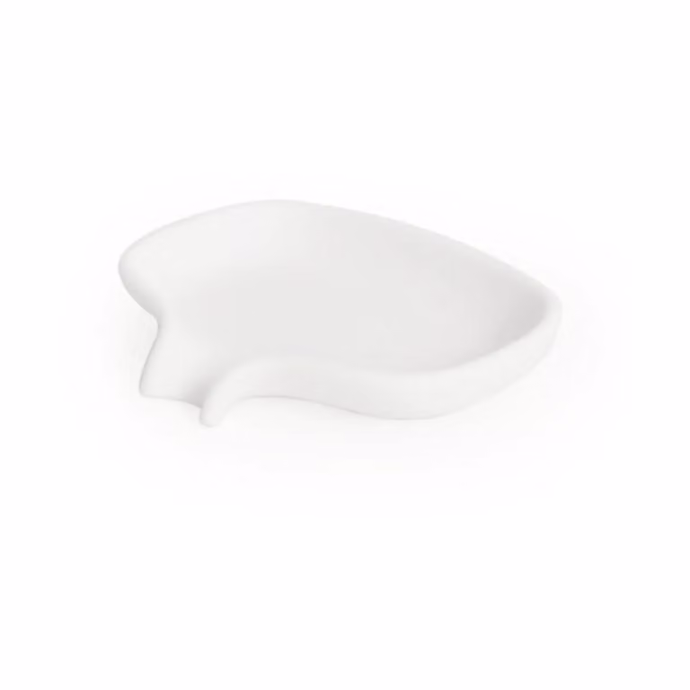 Bosign Soap Saver Flow zeepbakje met afdruipfunctie wit, 10,8 x 8,5 cm