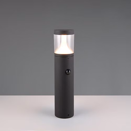 Trio Tagus Tuinlamp met bewegingssensor, antraciet, Hoogte: 50 cm