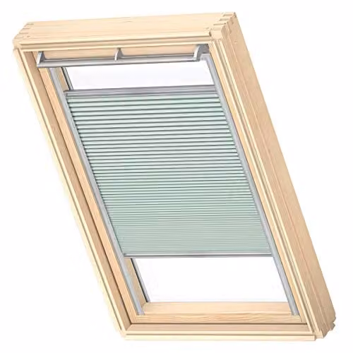 VELUX Dakraam Verduisterend Plisségordijn FHC UK08 Dusty Green