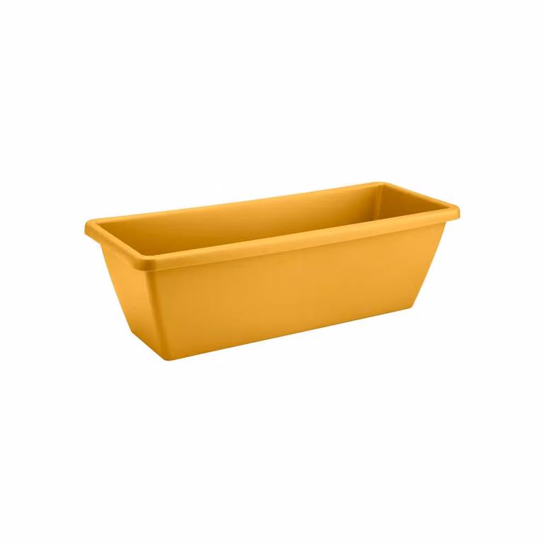 Elho Barcelona balkonbak 50 honey yellow