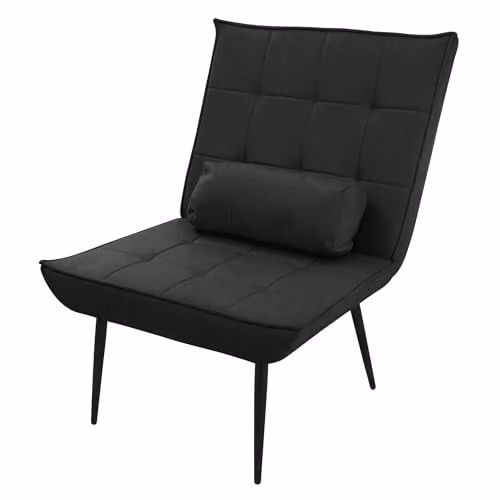 ML-Design Relaxstoel met Lendenkussen en Schuimvulling voor Volwassenen