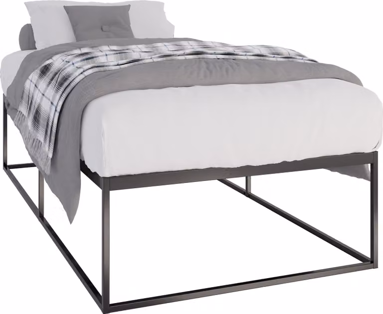 CLP Metalen bed Scala Zwart B/D/H: 200 x 100 x 46 cm