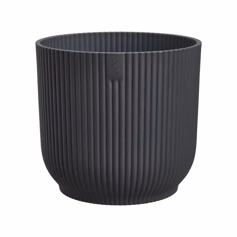 Elho Vibes ronde plantenpot antraciet 40 cm