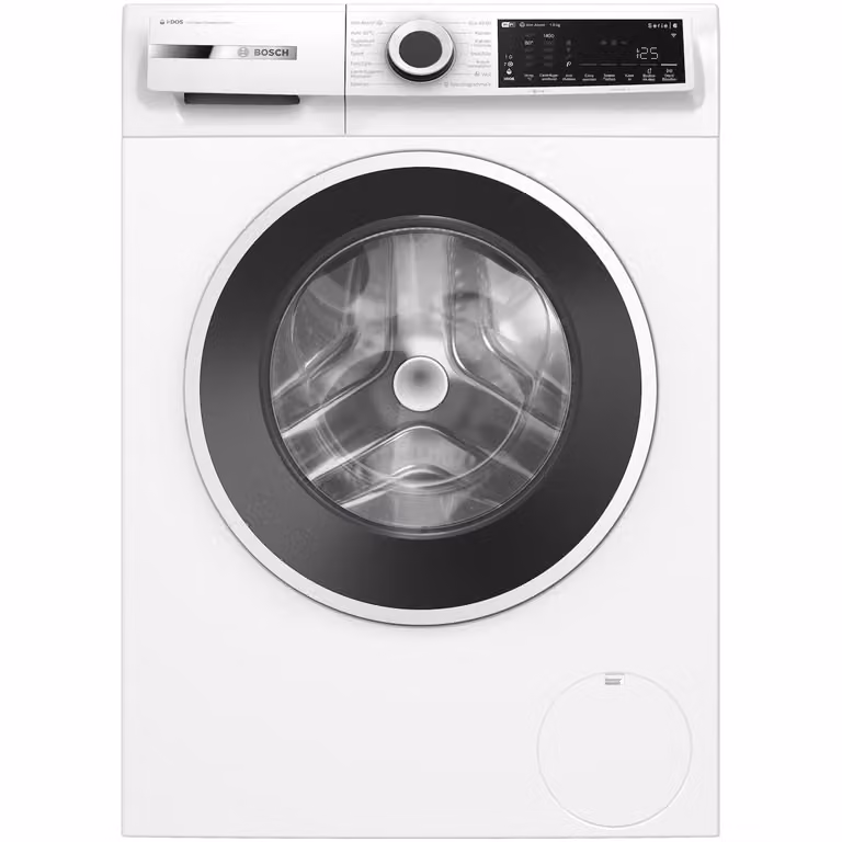 Bosch WGJ234A0NL Wasmachine Wit met 8 kg capaciteit, 1400 toeren en Smart Home integratie