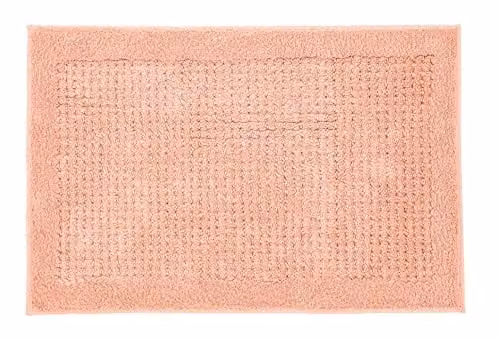 Kleine Wolke Badmat Net Papaja Oranje B: 70 cm, D: 120 cm