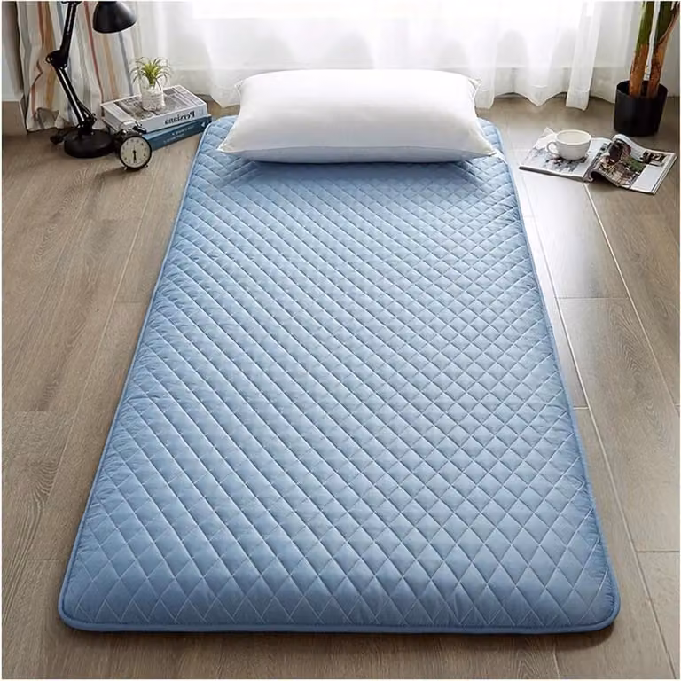 Japanse Futon Matras voor volwassenen - Ademend en antislip vloermatras - B/D: 120 x 200 cm
