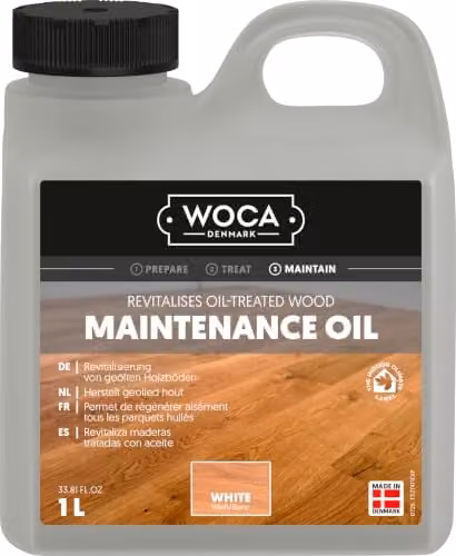 Woca 527310AA Onderhoudsolie, 1 liter, natuurlijk