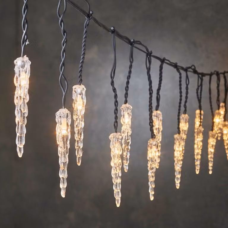 Luca connect LED ijspegels met 42 warm witte lampen
