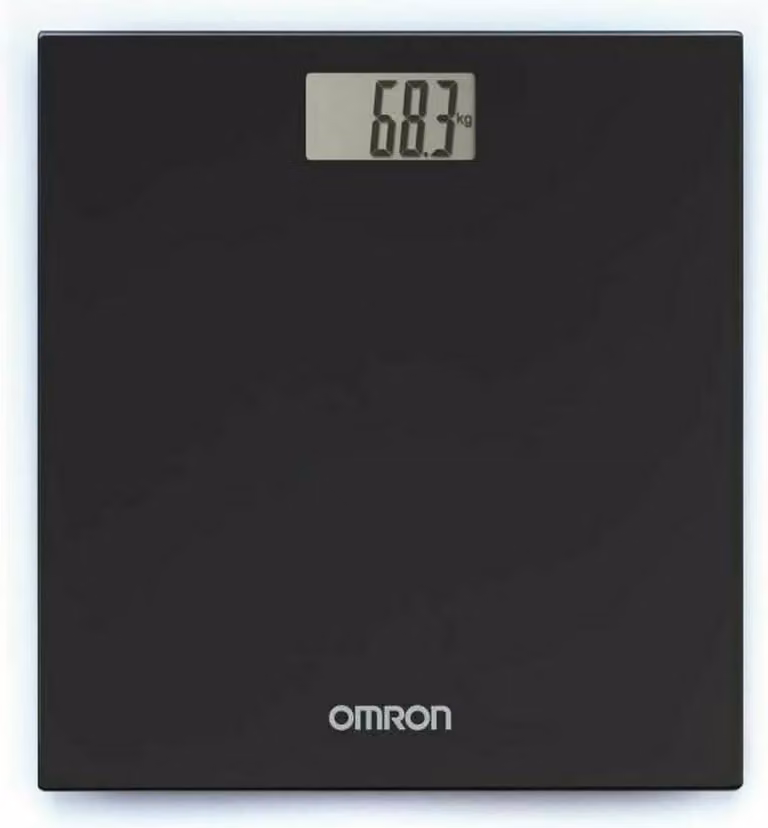 Omron HN-289-E persoonlijke elektronische weegschaal, zwart