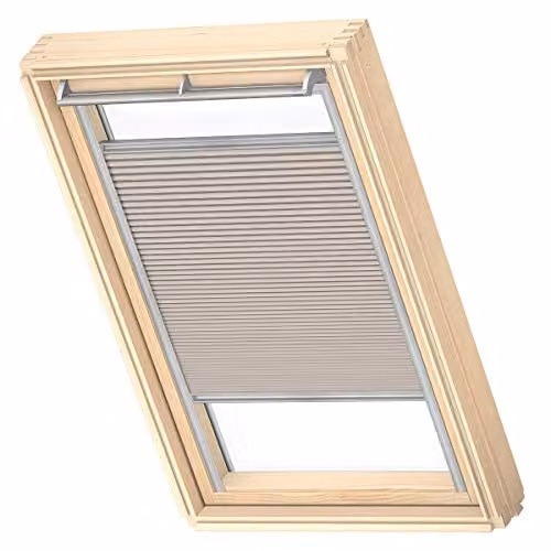 VELUX Dakraam Verduisterend Plisségordijn FHC, P04, Dark Donker Zand