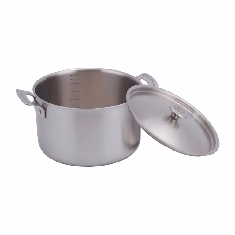 Ronneby Bruk Inox braadpan met deksel, 6 l