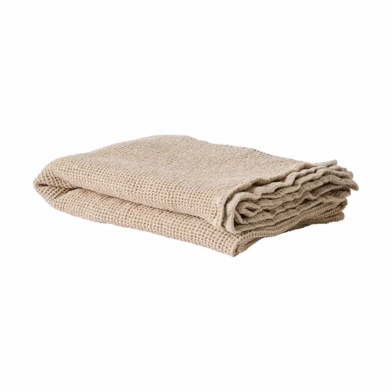 Tell Me More Nella badhanddoek Beige 100 x 150 cm