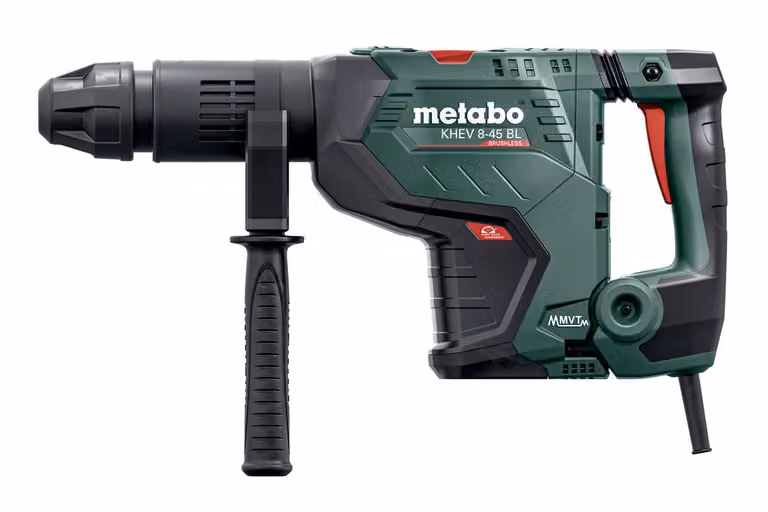 Metabo Kombihamer KHEV 8-45 BL met kunststof koffer