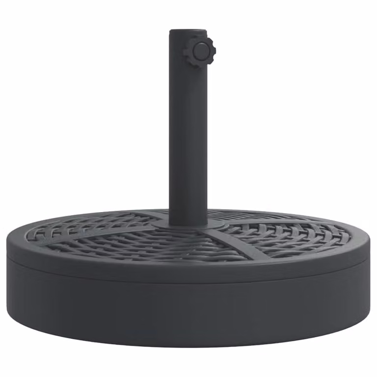 vidaXL Parasolstandaard voor masten met een diameter van 38/48 mm, draagvermogen 25 kg, rond