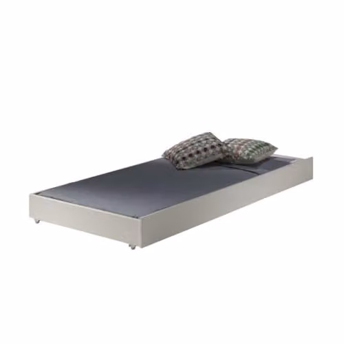 Vipack kinderbed Scott wit uitschuifbaar van massief hout 90x190 cm