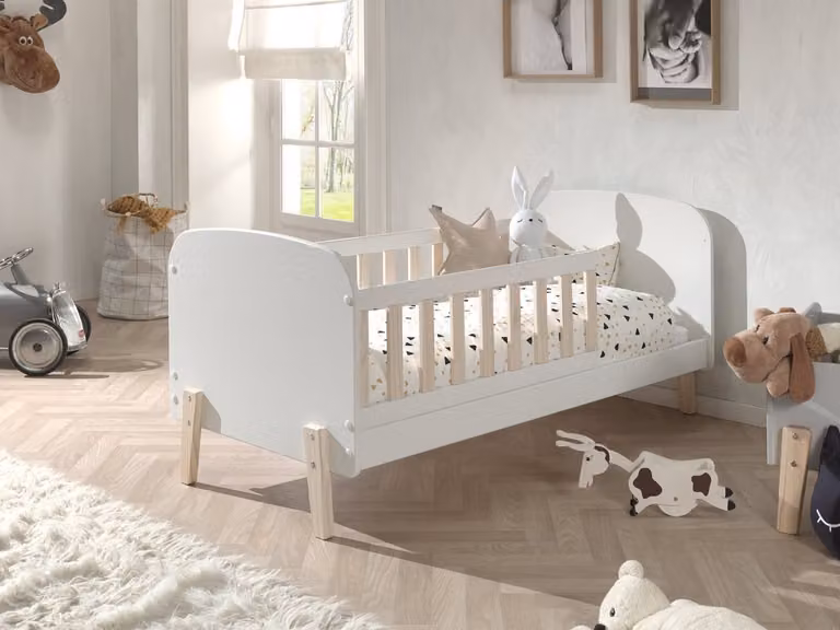 LUCEVI Kiddy Peuter Bed Wit B/D/H: 148,2 x 77 x 68 cm