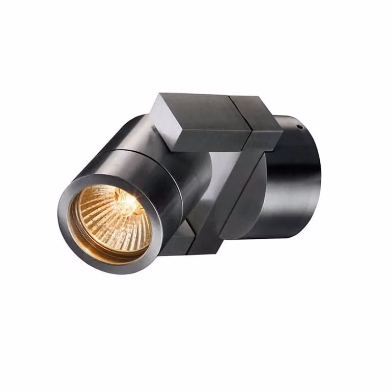 Artdelight Wandlamp Single - Zilver Aluminium - Verstelbaar - LED GU10