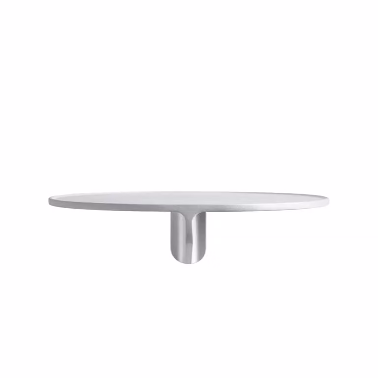 Museum NM&.045 wandplank aluminium zilver mat