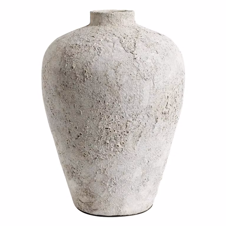 MUUBS Luna bloempot Grijs-terracotta 40 cm