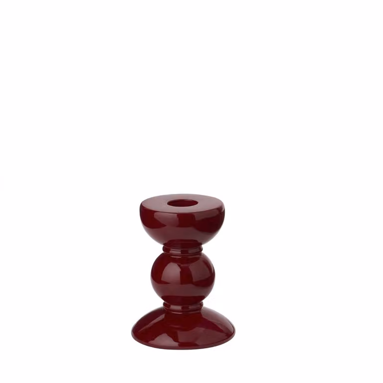 Addison Ross Kandelaar Bobbin Cherry 10cm