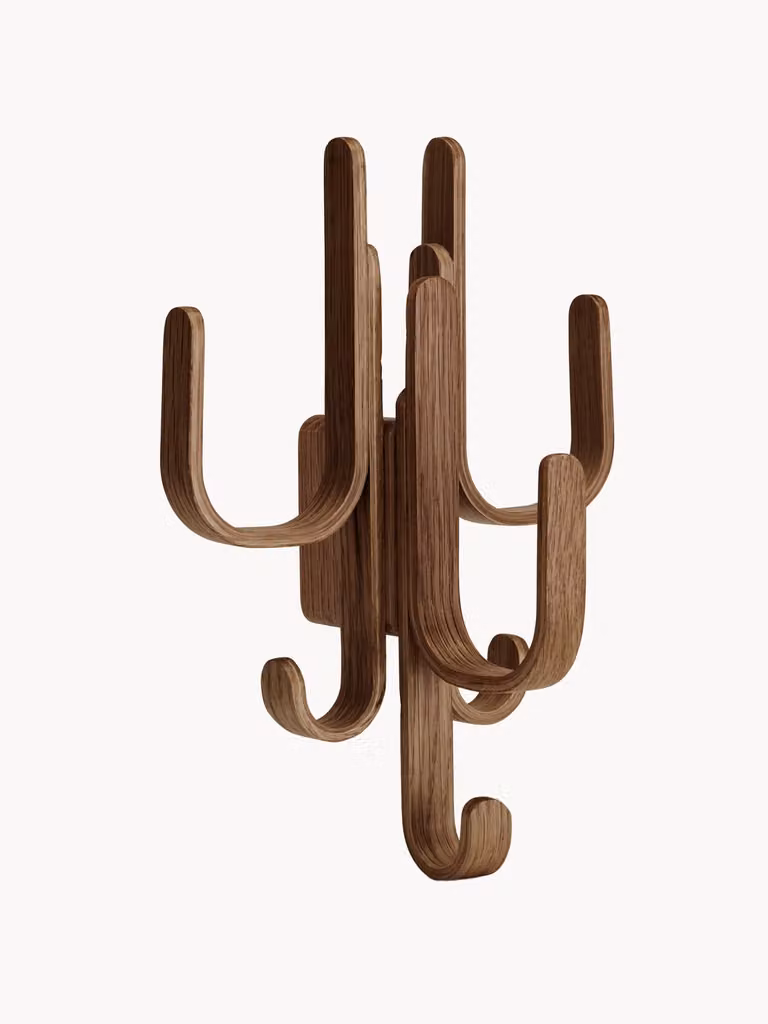 Cooee Design Kapstok van eikenhout Woody voor volwassenen