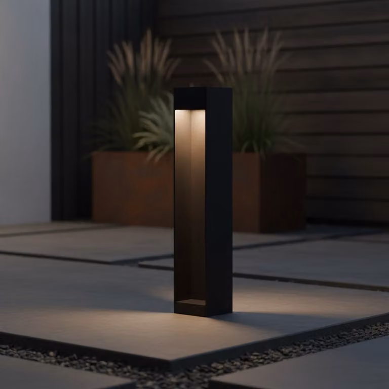 Lyora Solar Padverlichting zwart aluminium Hoogte: 35 cm