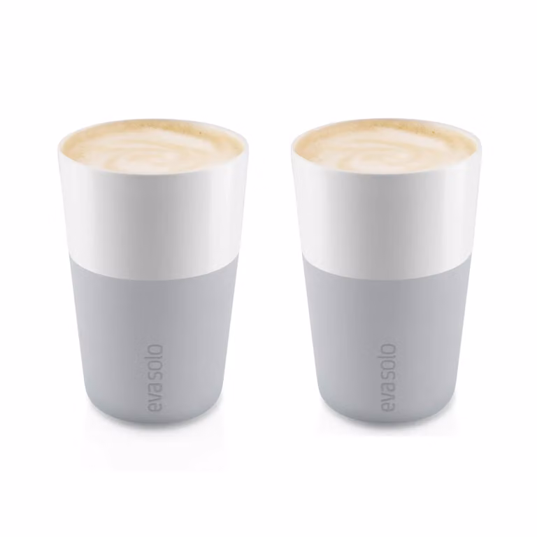 Eva Solo cafélattemok 2-pack Marble grey