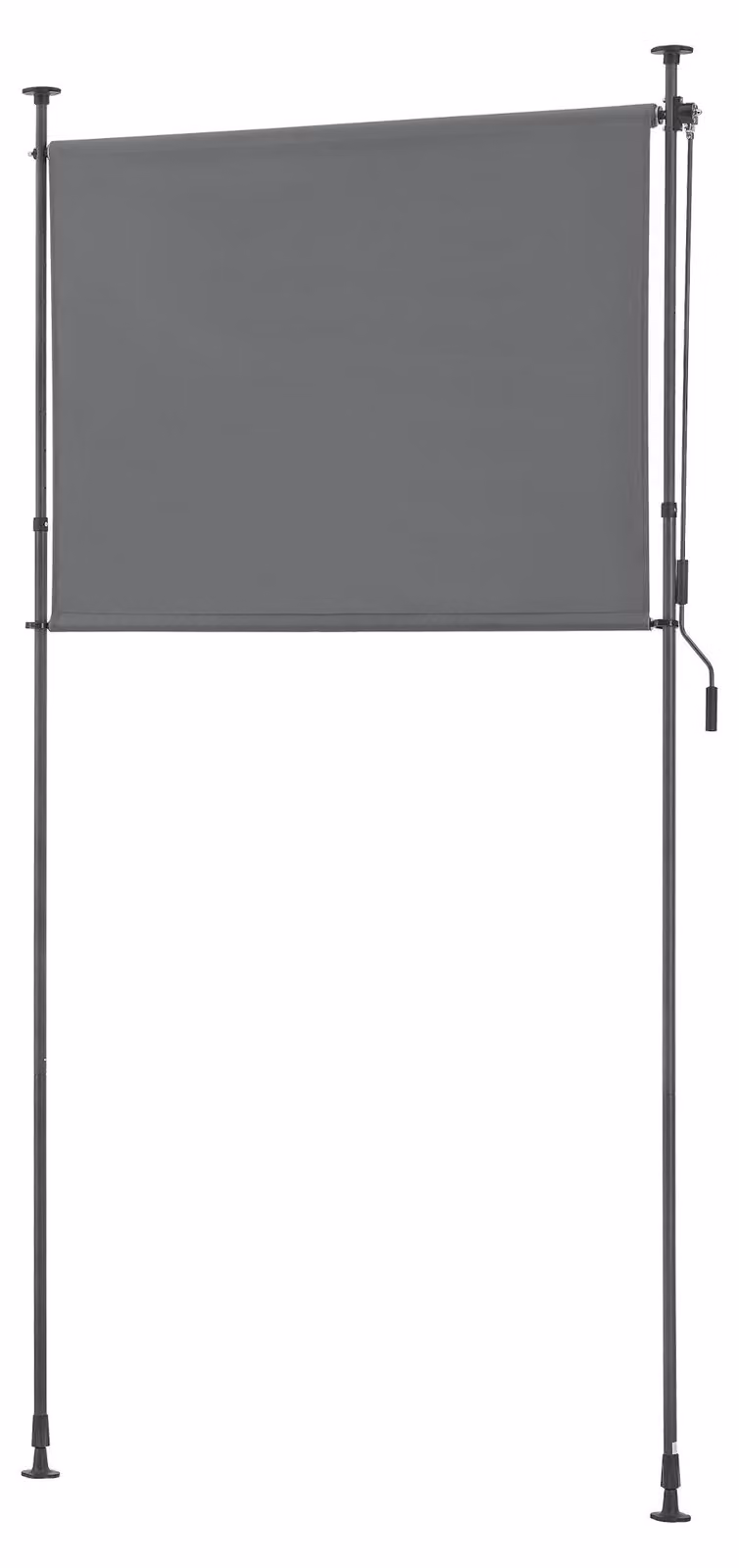 Pro.tec Markies Cimarra Buitenzonwering Donkergrijs 120 x 270 cm