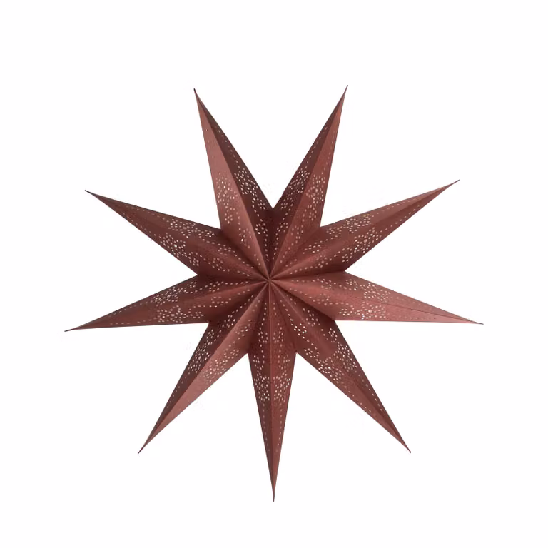 Scandi Living Folk adventster Burgundy, Ø60 cm