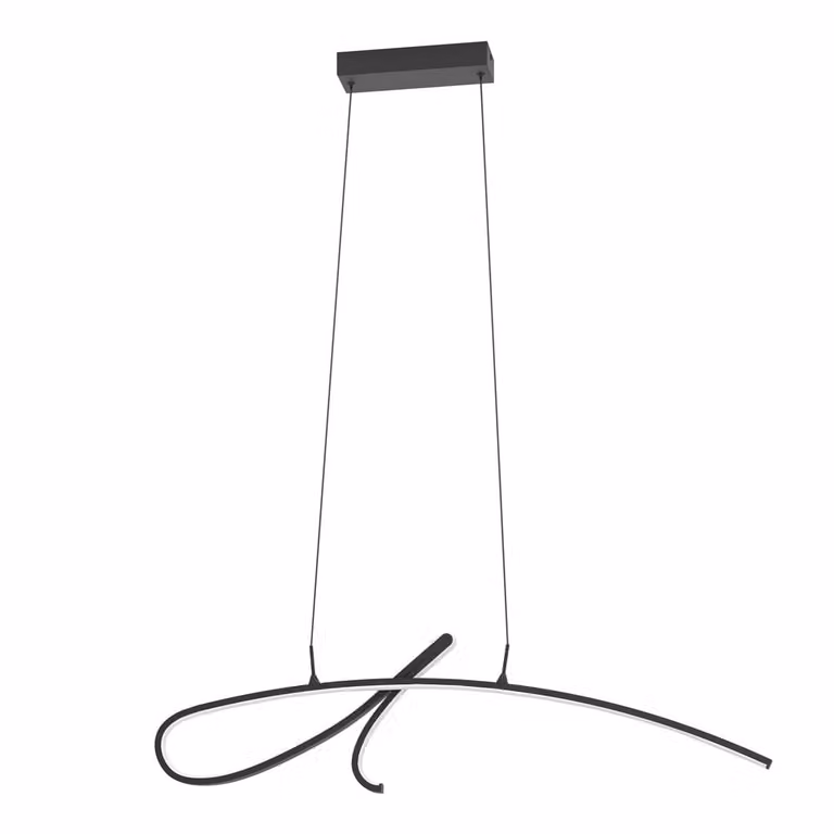 Eglo Cardoncito Design Led Hanglamp - Zwart