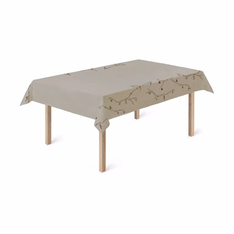 Kähler Hammershøi Christmas Tafelkleed Sand 150 x 320 cm