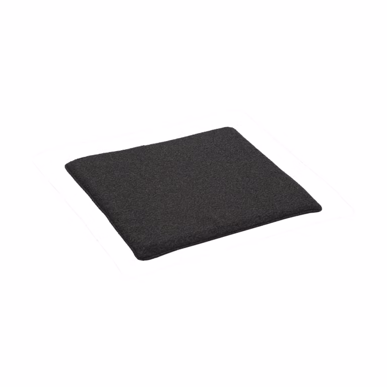 Brafab Frisk zitkussen Teddy black, 37 x 37 cm