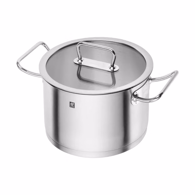 Zwilling Pro Pan Hoog met Glasdeksel Roestvrij Staal 6,2 L