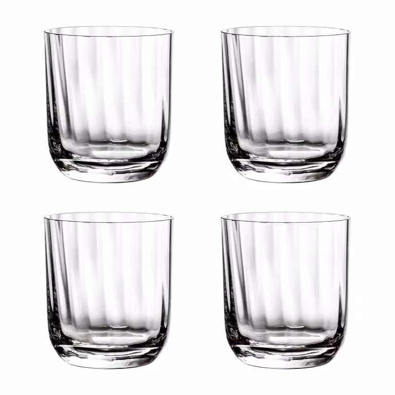 Villeroy & Boch Rose Garden waterglas 4-pack 39 cl Transparant