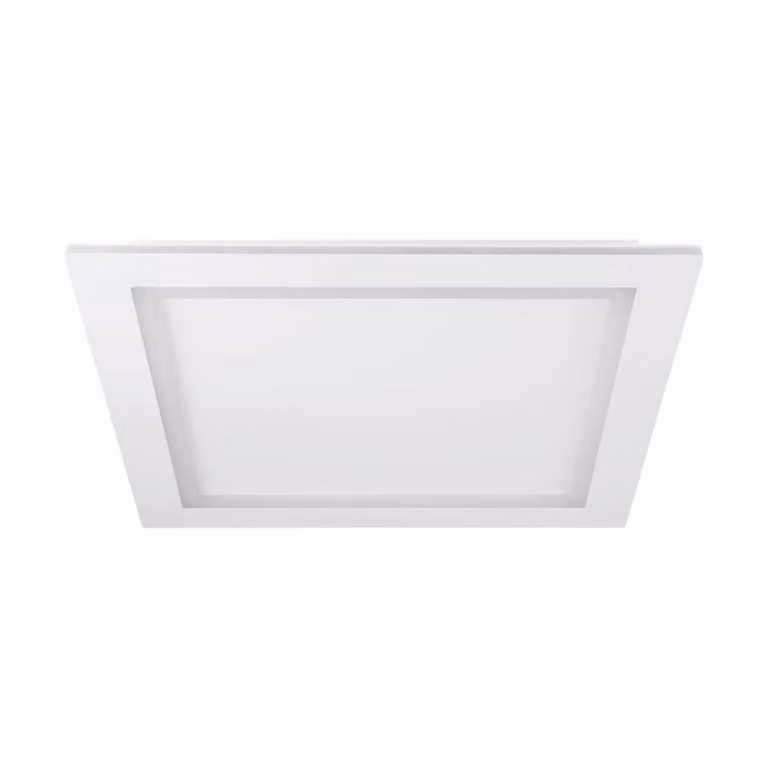 Eglo Padrogiano-Z Vierkante Plafondlamp Wit met LED en RGB-effect