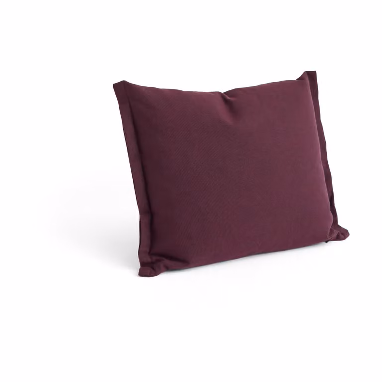 HAY Plica Story kussenhoes Bordeaux, 55 x 60 cm