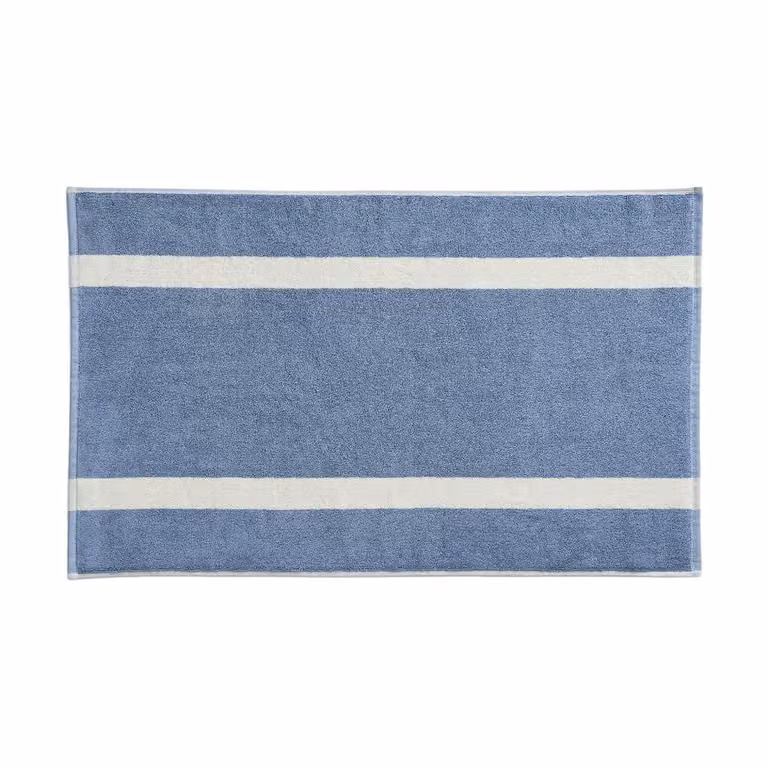 HAY Stripe badmat Dusty blue, 50 x 80 cm
