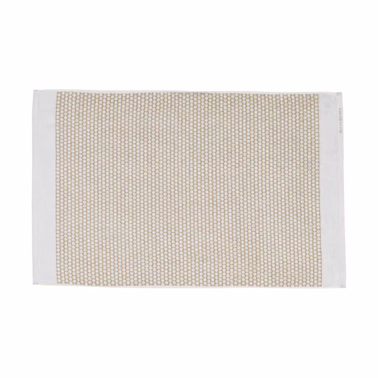 Mette Ditmer Grid badkamermat Zand gebroken wit 50 x 80 cm