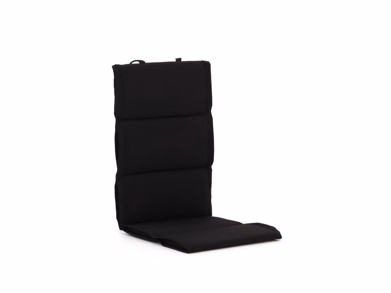 Tex Style Dunne tuinkussen zwart B: 125 cm, D: 50 cm