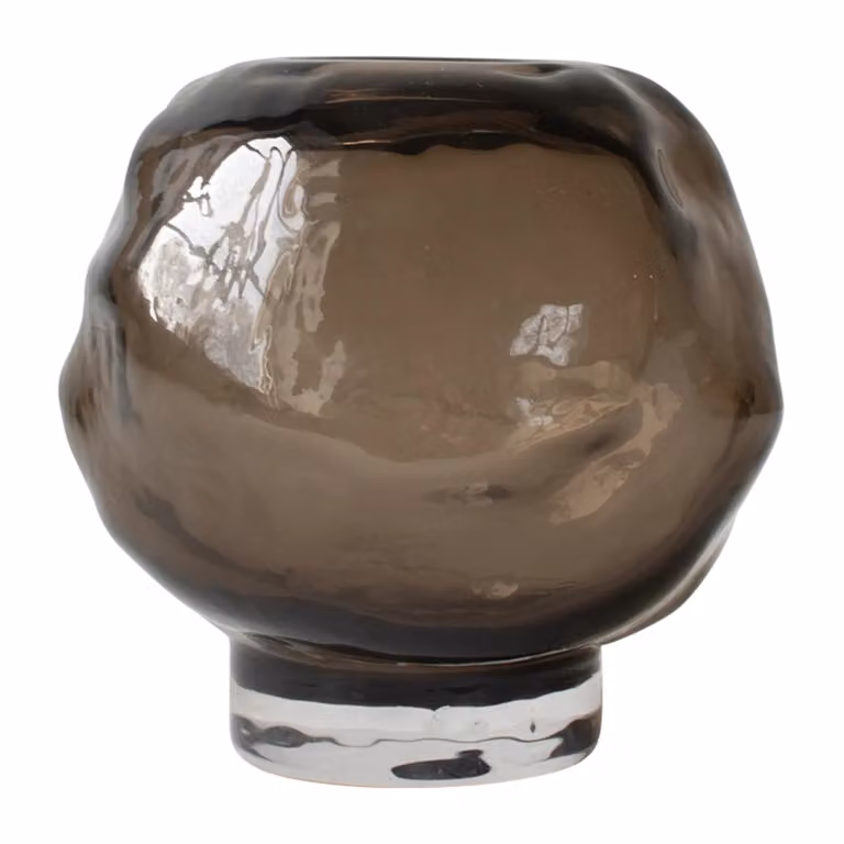 DBKD Bunch mini waxinelichtjeshouder op voet Brown Ø12 cm