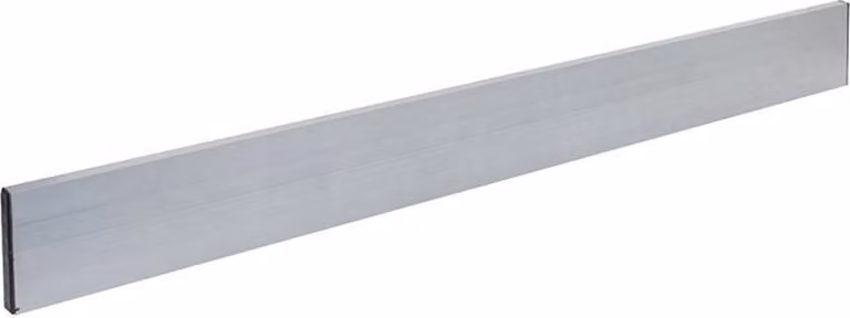 Anrotec Aluminium Richtlat/Afkortlat 220 Breedte: 10 cm, Diepte: 1,8 cm, Lengte: 150 cm