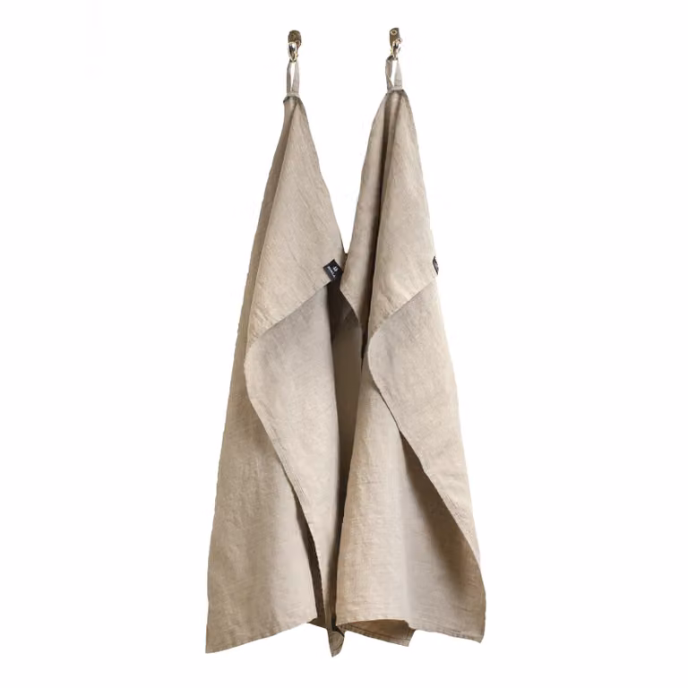 Himla Sunshine keukenhanddoek 2-pack Natural